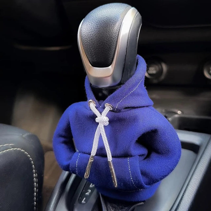 Hoodie Car Gear Shift Cover Fashion Gearshift Hoodie Car Gear Shift Knob Cover Manual Handle Gear Sweatshirt Change Lever Cover